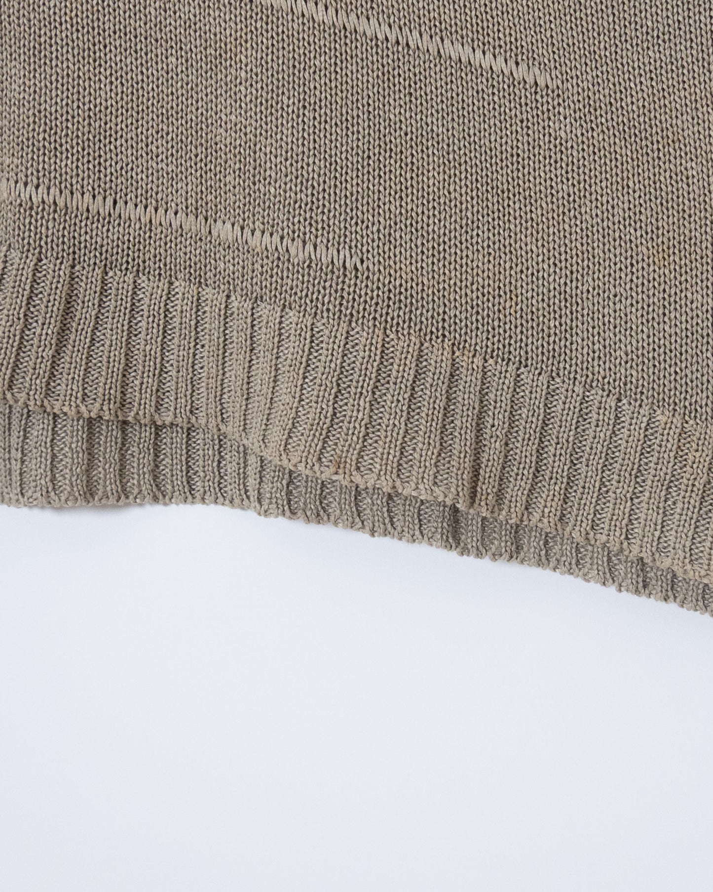 "SHIRIN GUILD" extra wide silhouette cotton knit cardigan