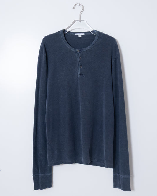 "JAMES PERSE" henley neck long-sleeve t-shirt