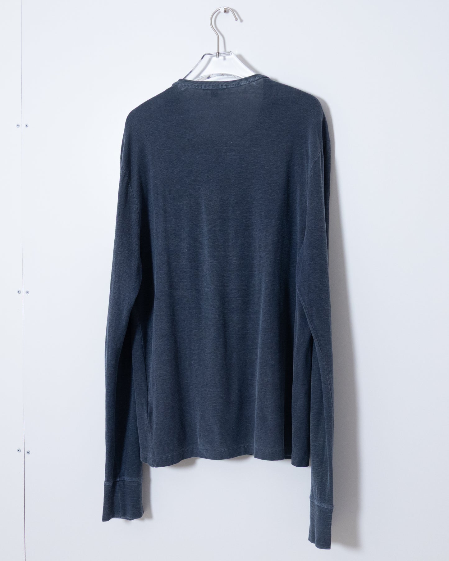 "JAMES PERSE" henley neck long-sleeve t-shirt