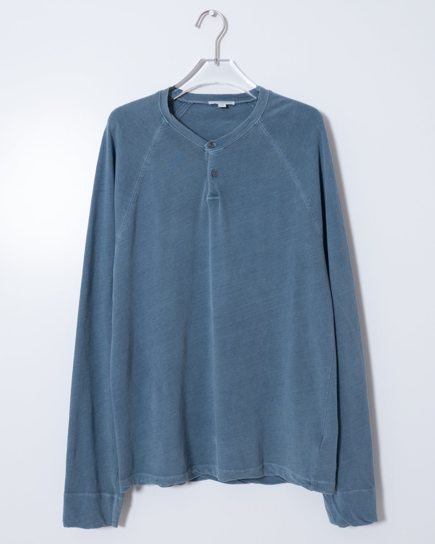"JAMES PERSE" henley neck L/S t-shirt