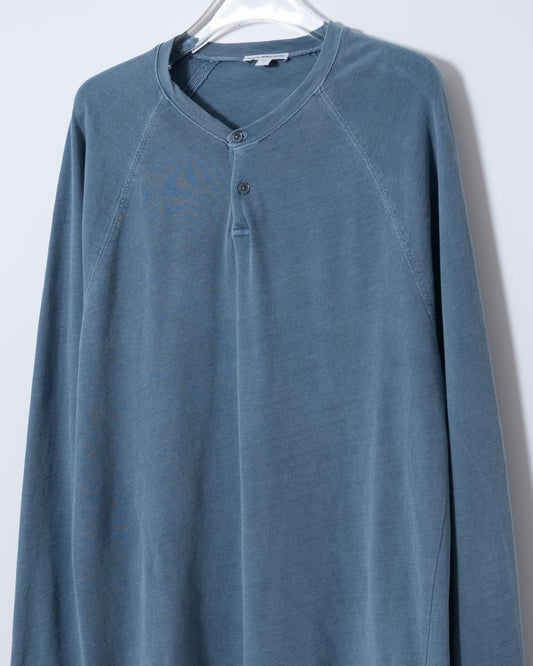 "JAMES PERSE" henley neck L/S t-shirt