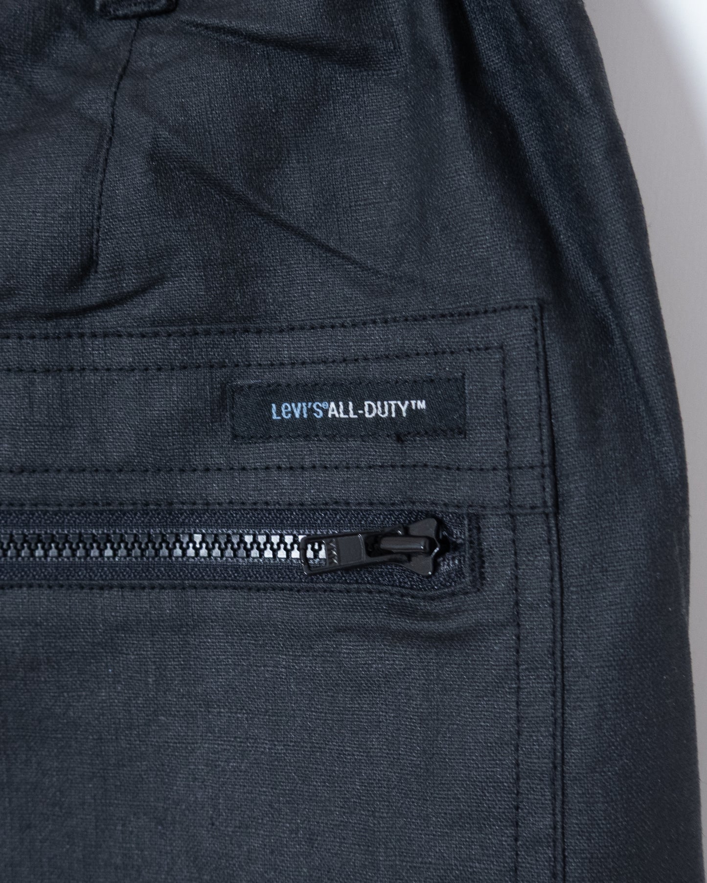 "Levi's ALL DUTY” coated cotton linen easy pants