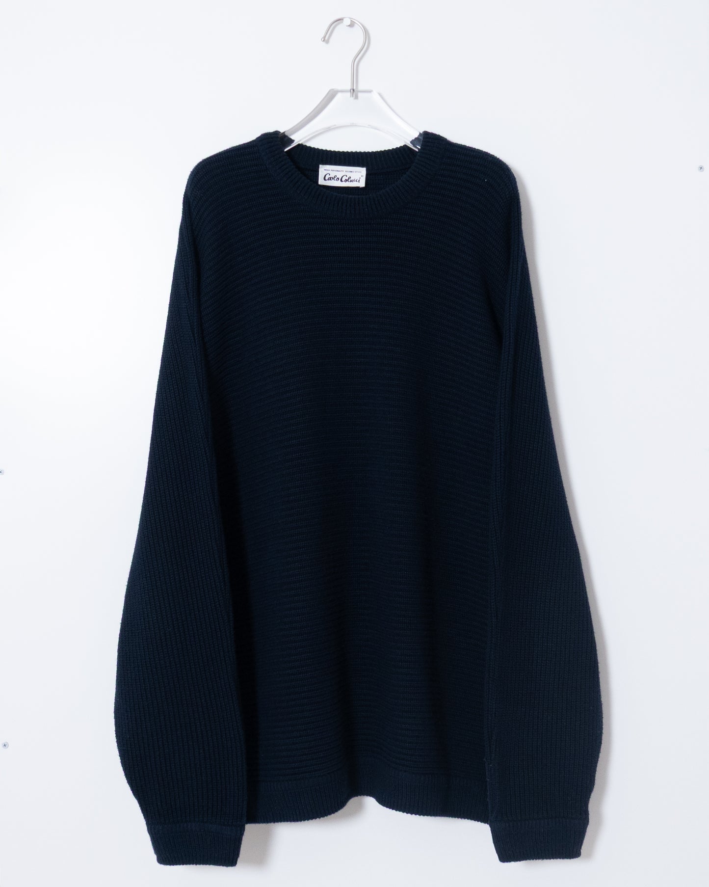 "CARLO COLUCCI" cotton knit sweater