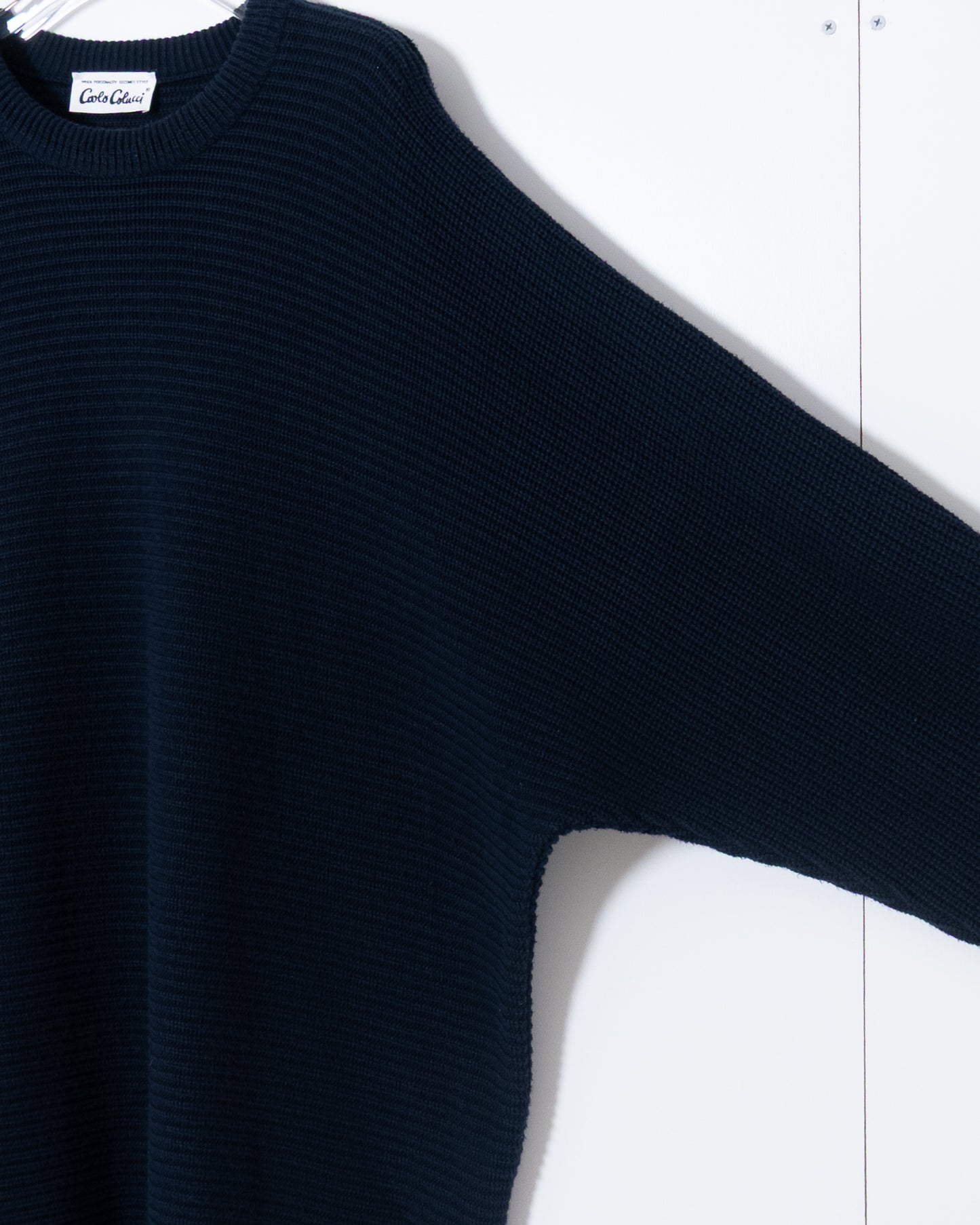 "CARLO COLUCCI" cotton knit sweater