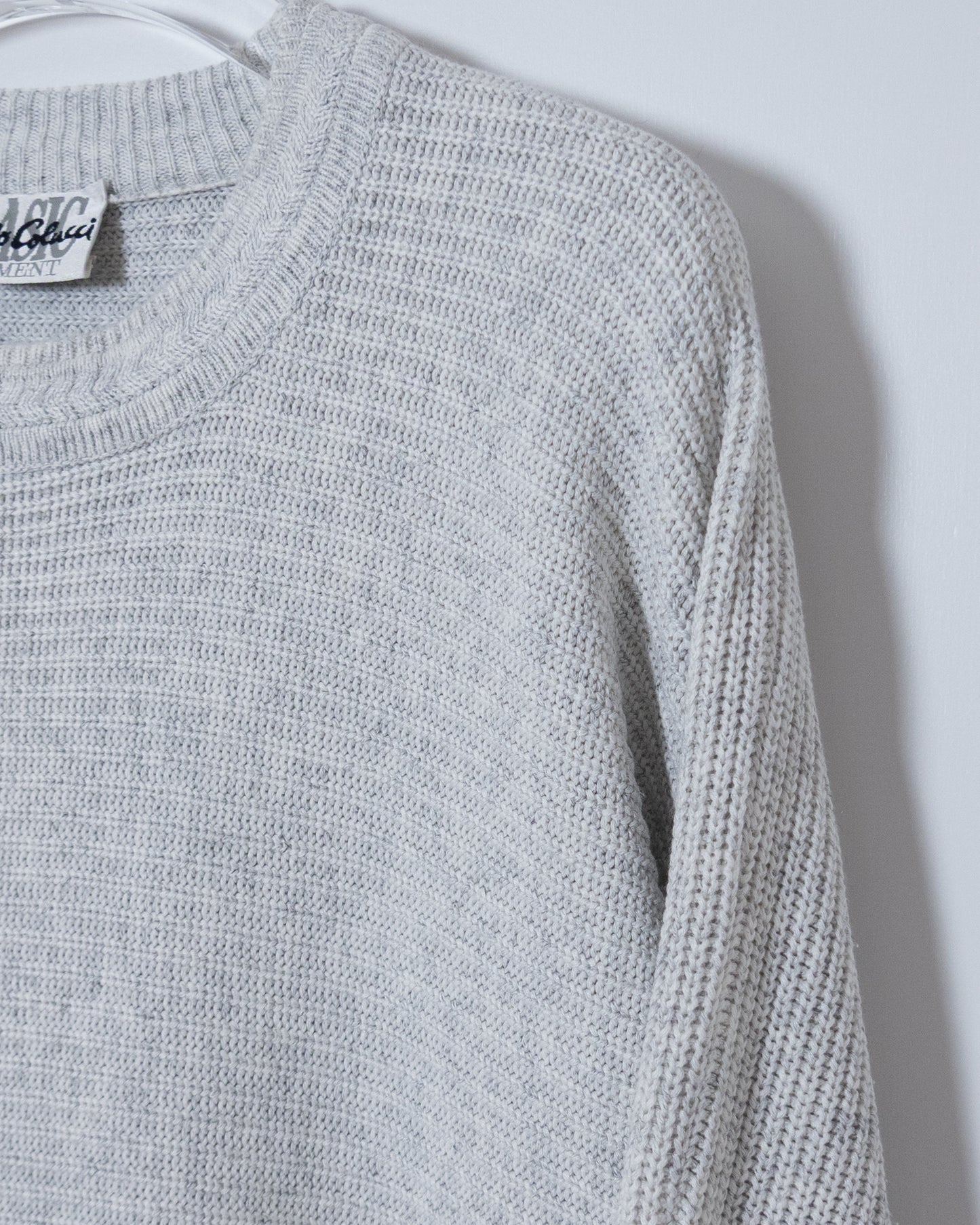 "CARLO COLUCCI" cotton knit sweater