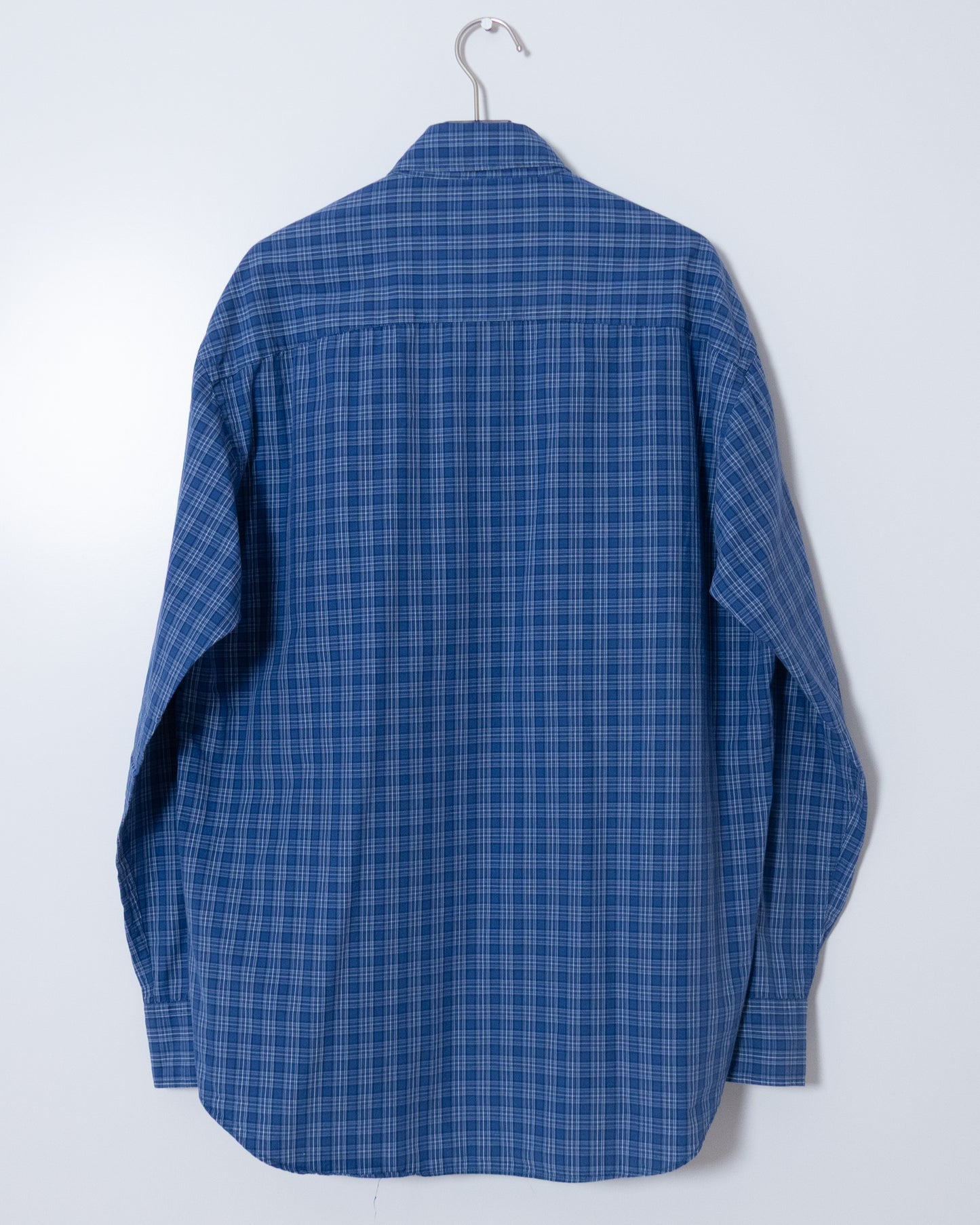 Euro "ASICS" plaid shirt