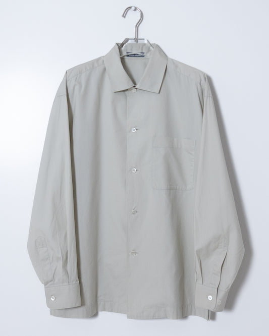 "ISSEY MIYAKE MEN" double-collar cotton shirt