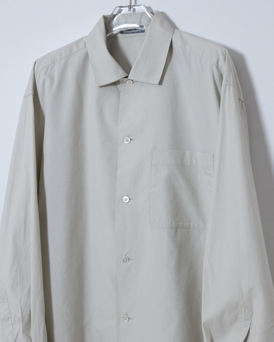 "ISSEY MIYAKE MEN" double-collar cotton shirt
