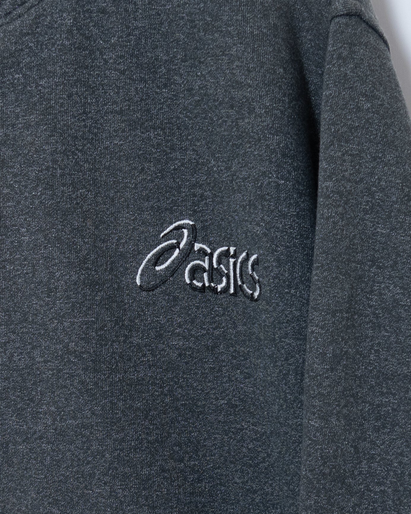 Euro "ASICS" bomber type zip up sweat
