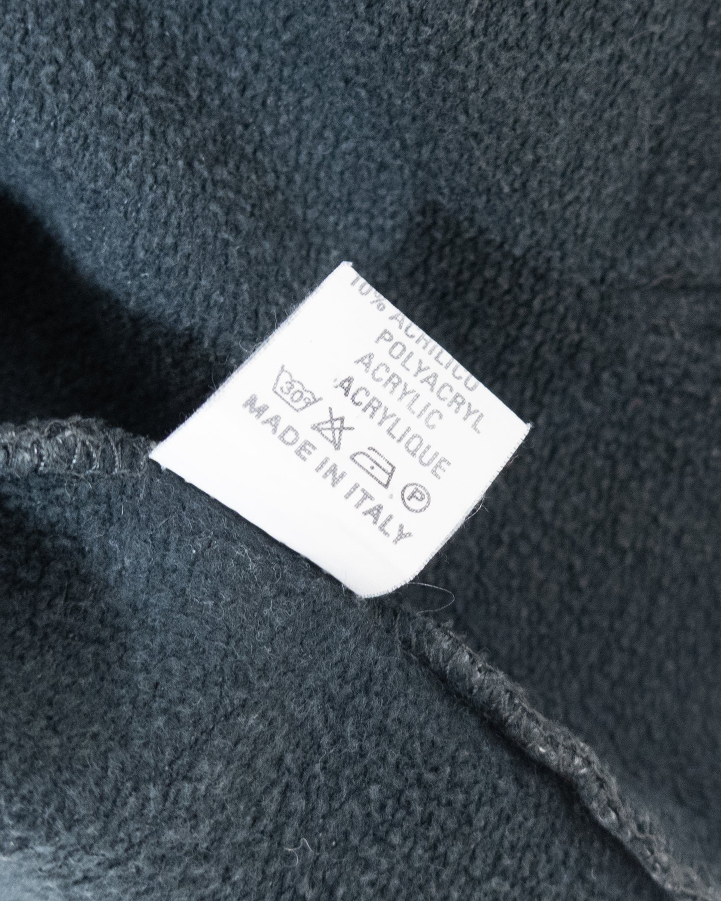 Euro "ASICS" bomber type zip up sweat