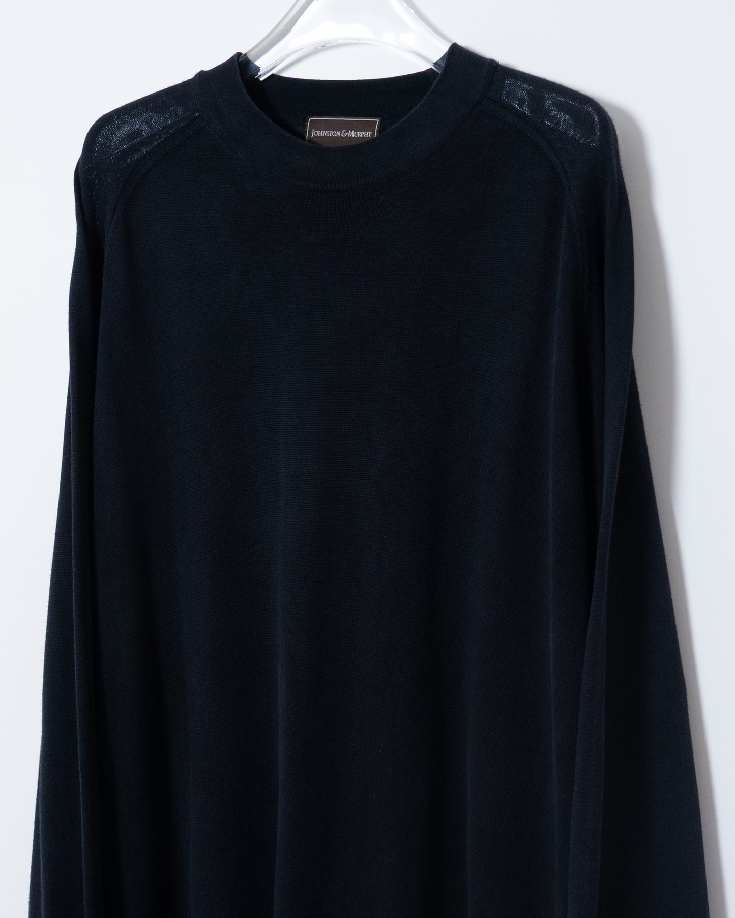 all silk long sleeve knit tee