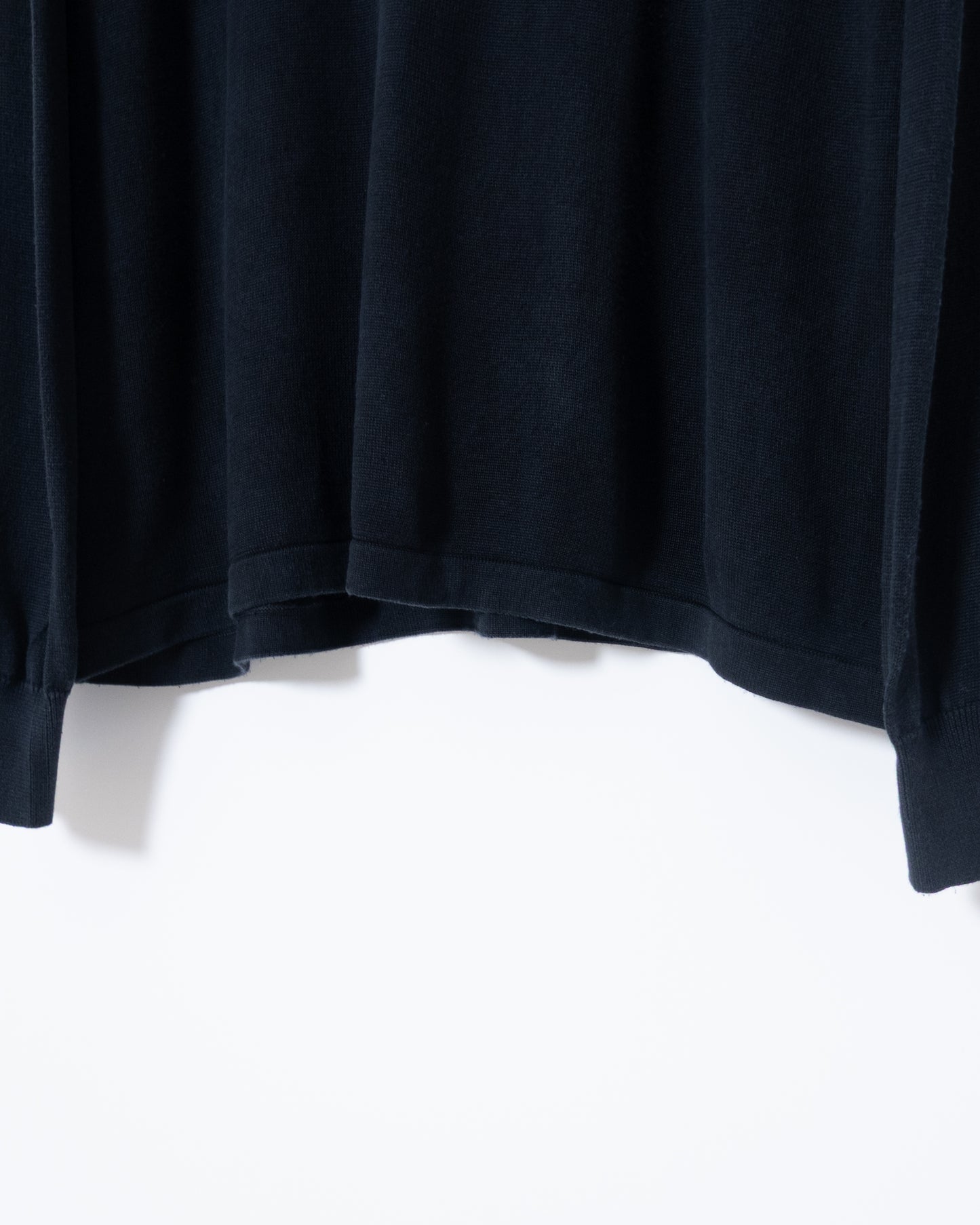 all silk long sleeve knit tee