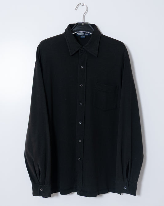 "Polo by Ralph Lauren" Cut and Sew Fabric Shirt
