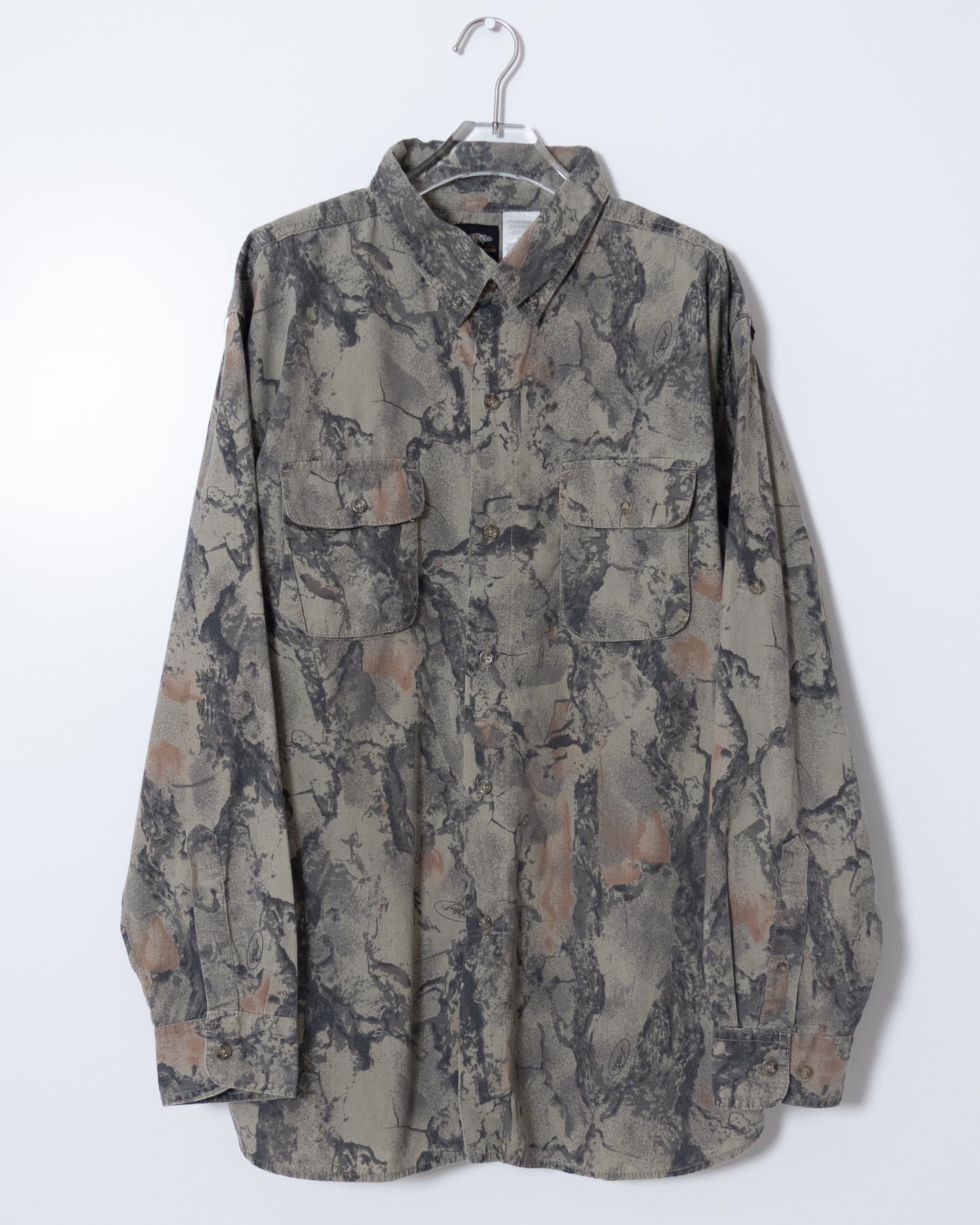 camouflage pattern shirt