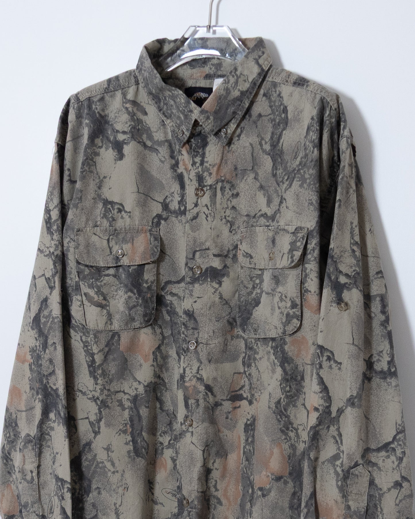 camouflage pattern shirt