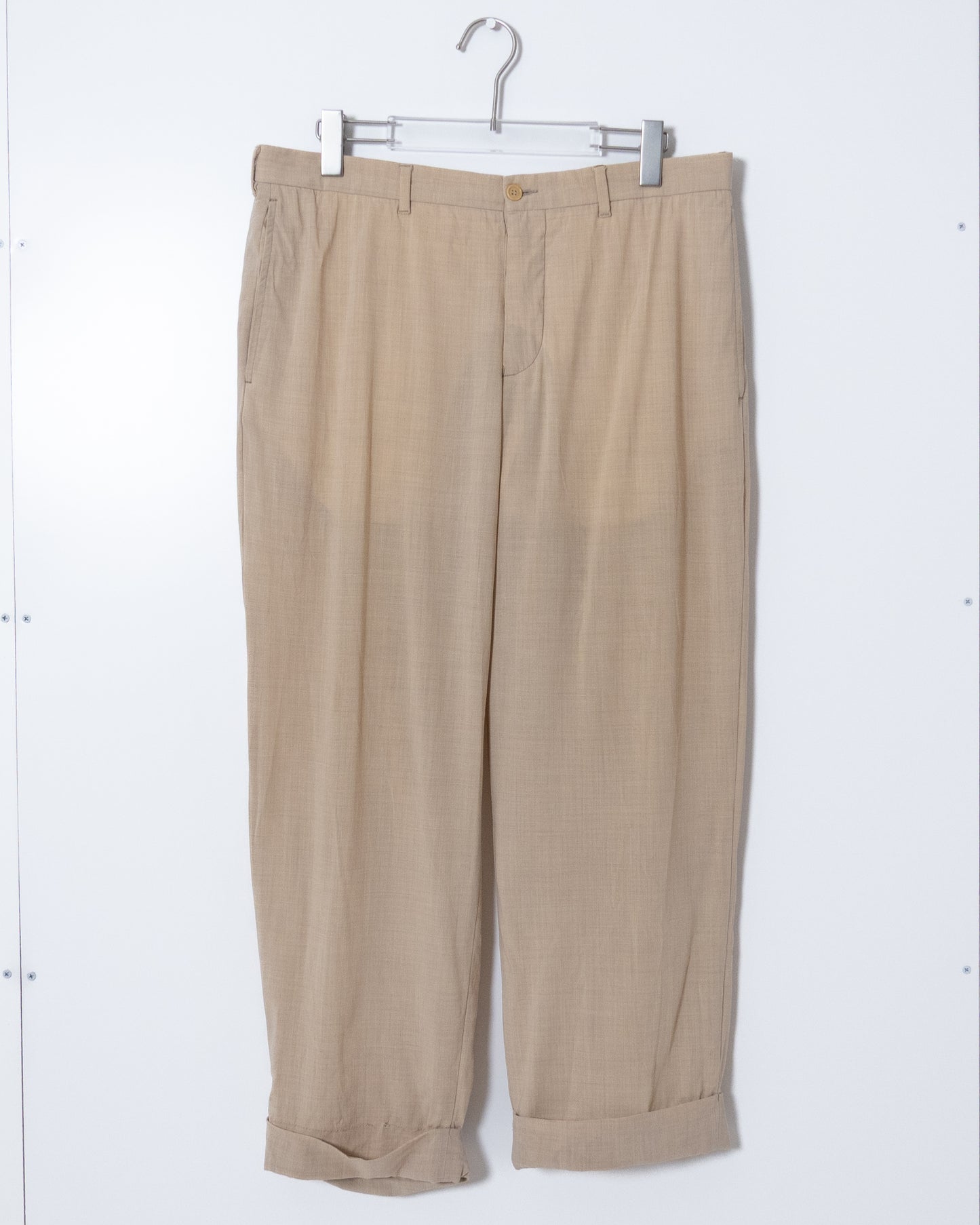 "HELMUT LANG" summer wool slacks