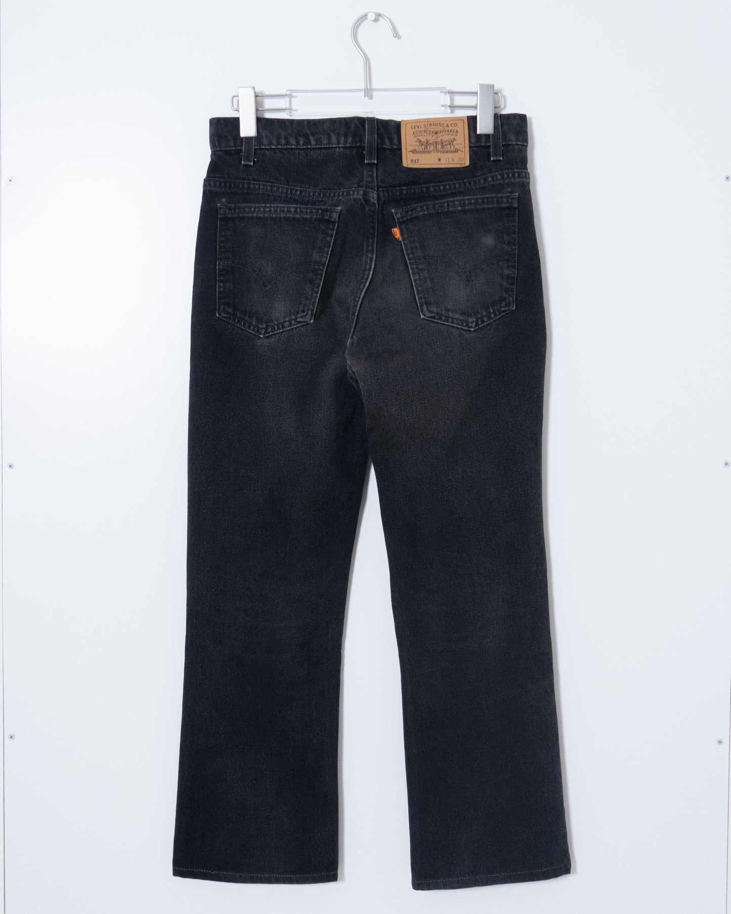 "Levi's" 517 black denim pants