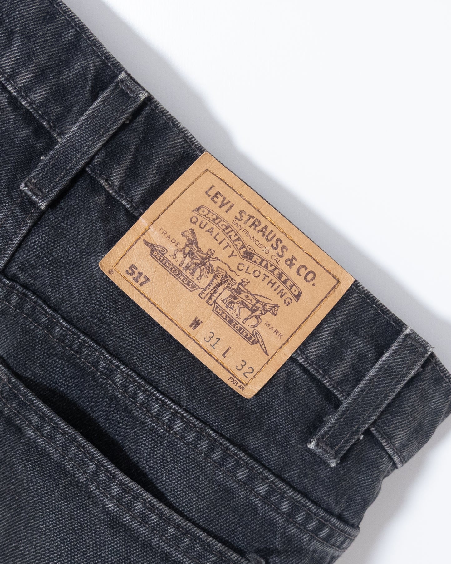 "Levi's" 517 black denim pants