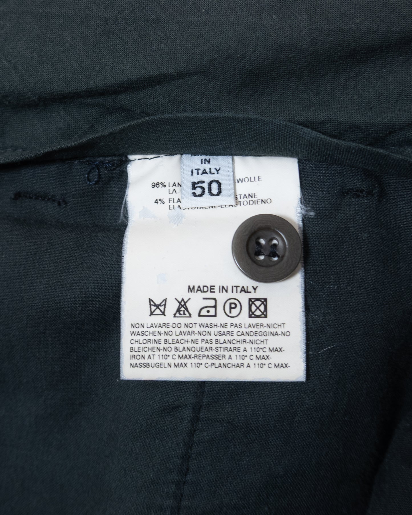 "Maison Martin Margiela" stripe wool slacks