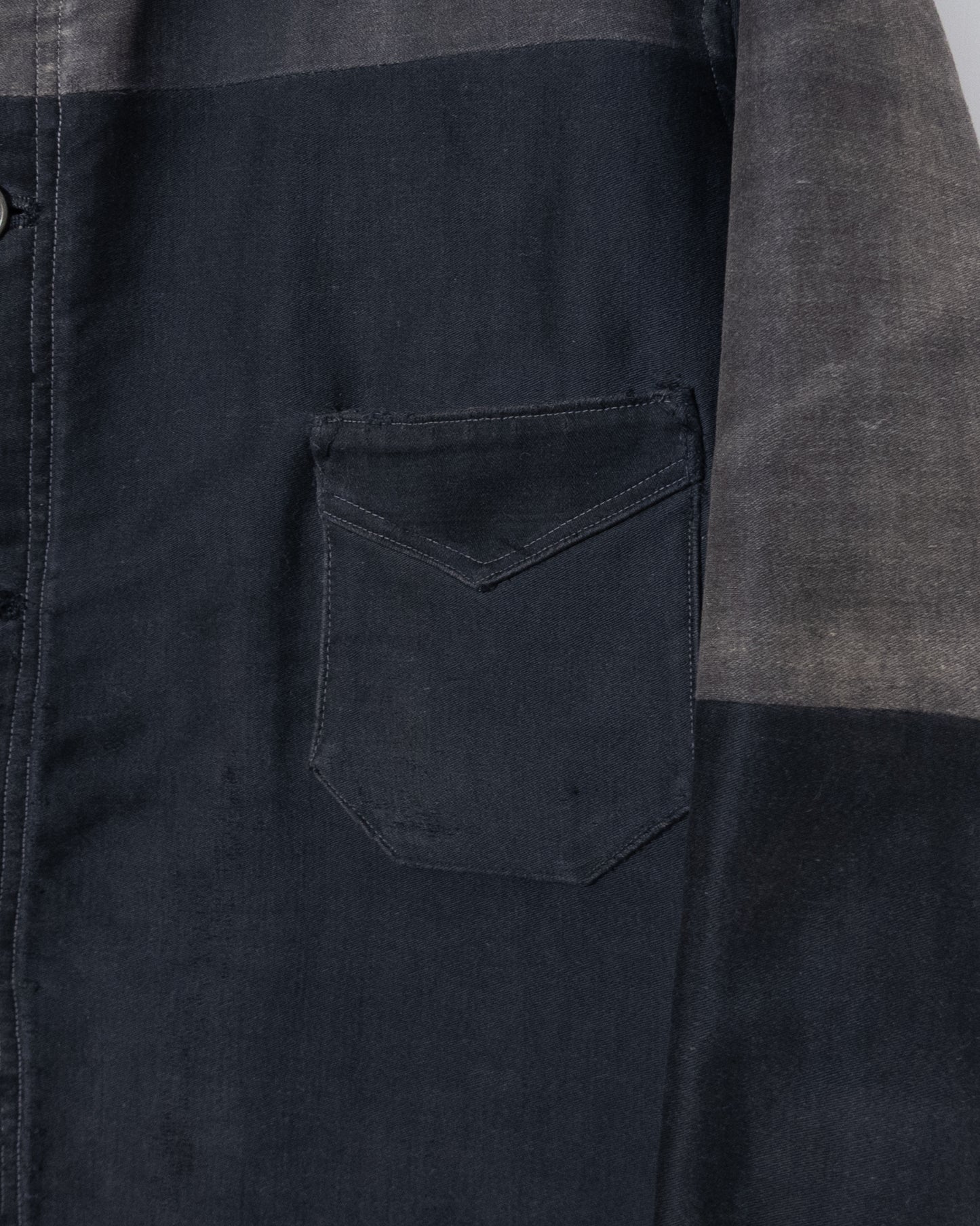 vintage amazing repaired moleskin jacket