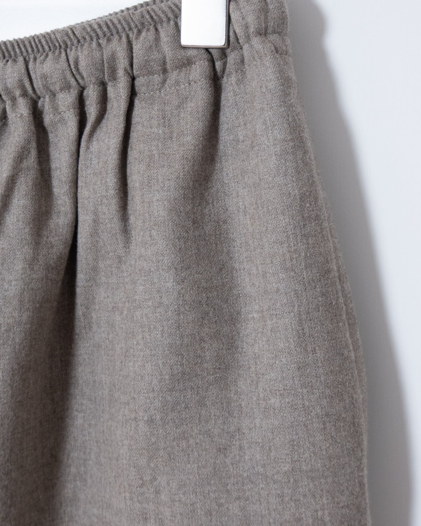 "eskandar" wide wool easy pants