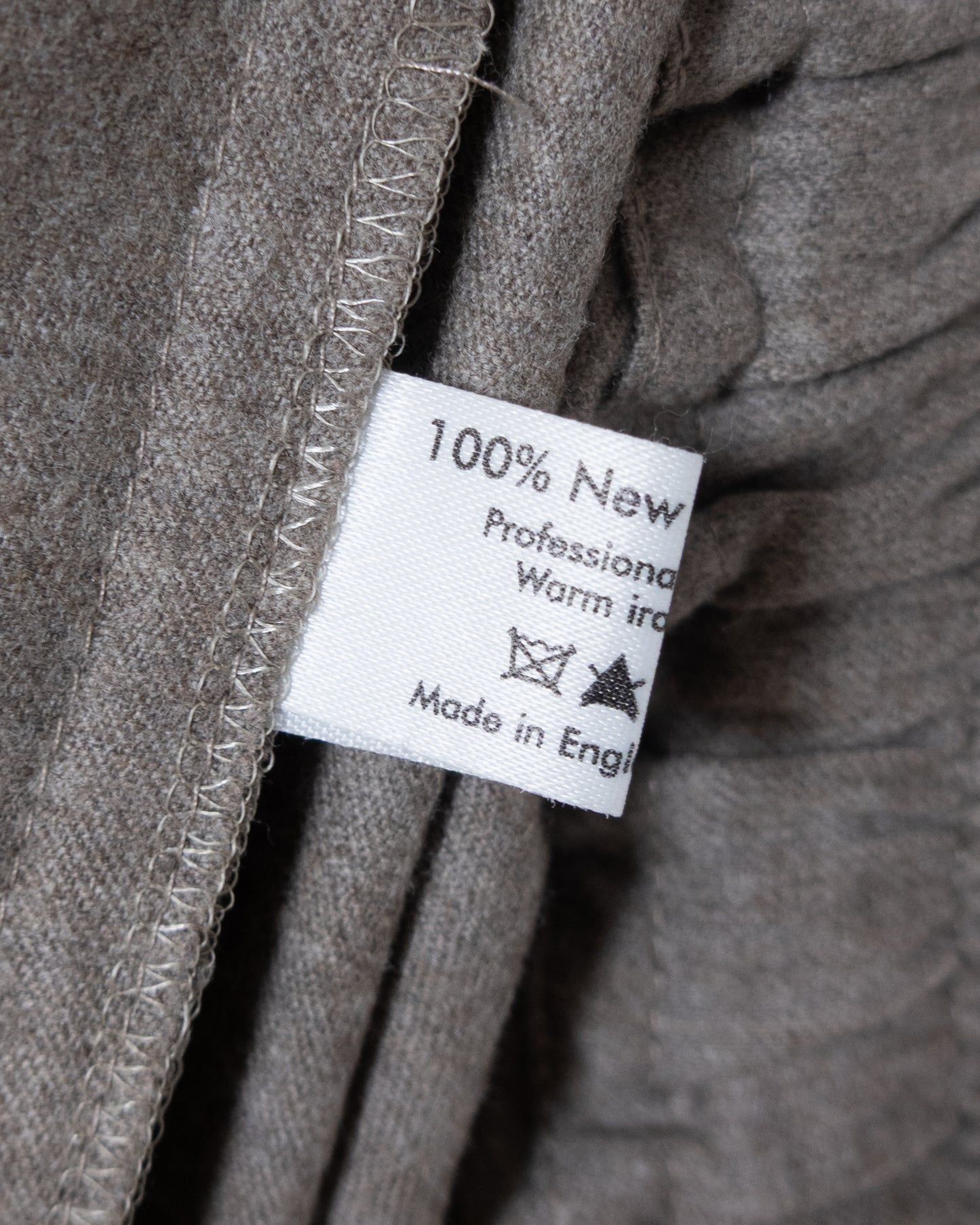 "eskandar" wide wool easy pants