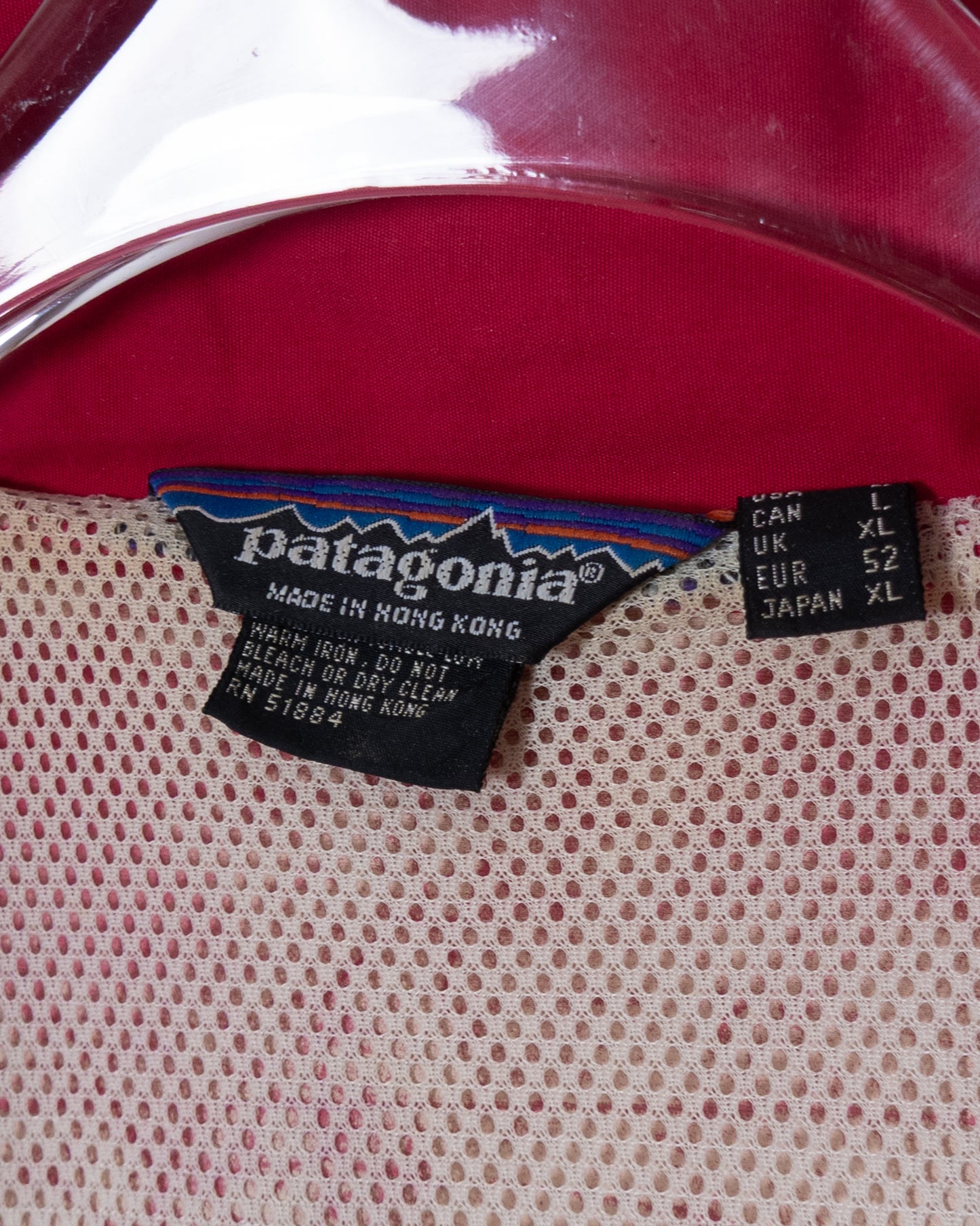 old "Patagonia" back bowl anorak jacket