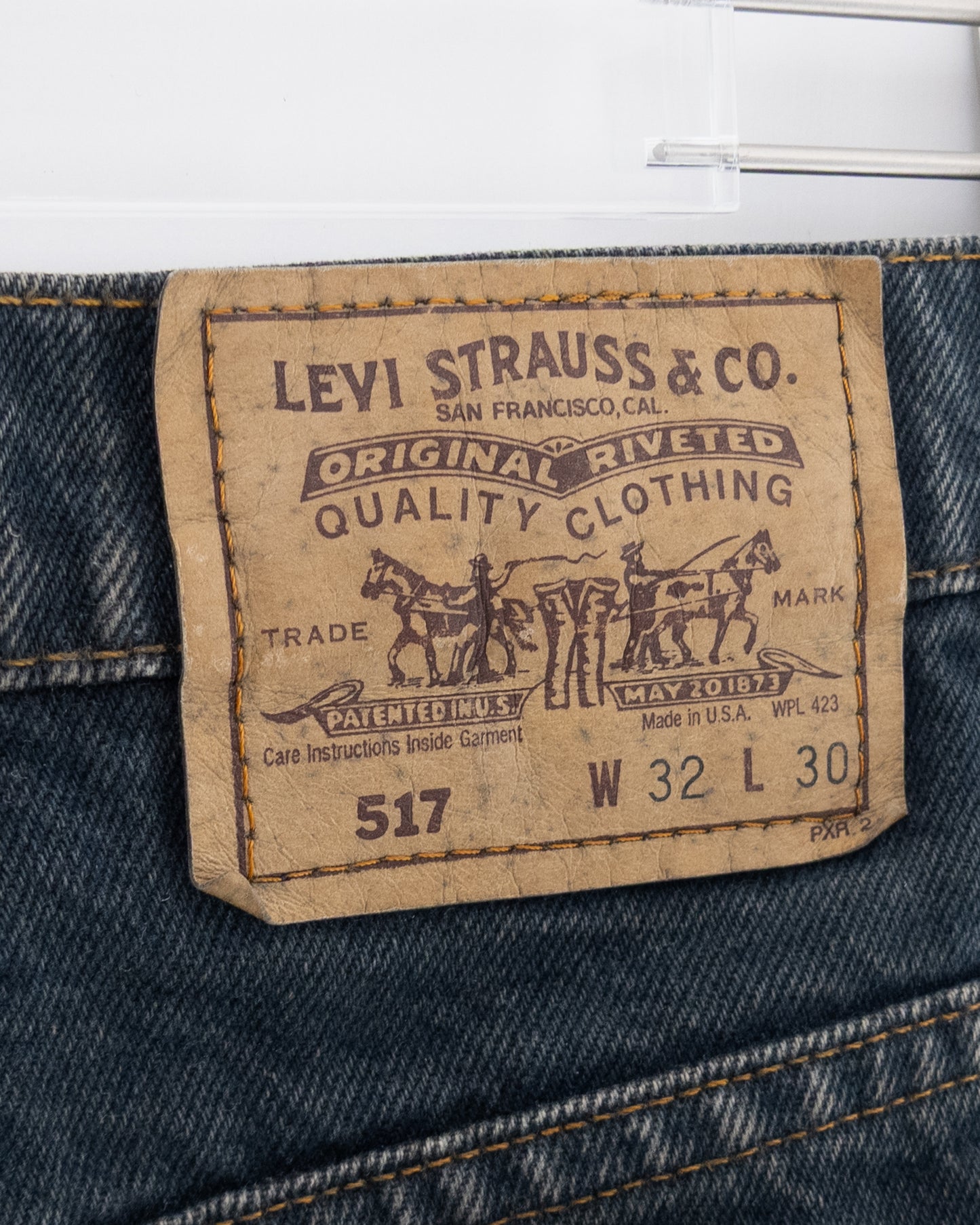 "Levi's" 517 overdyed denim pants