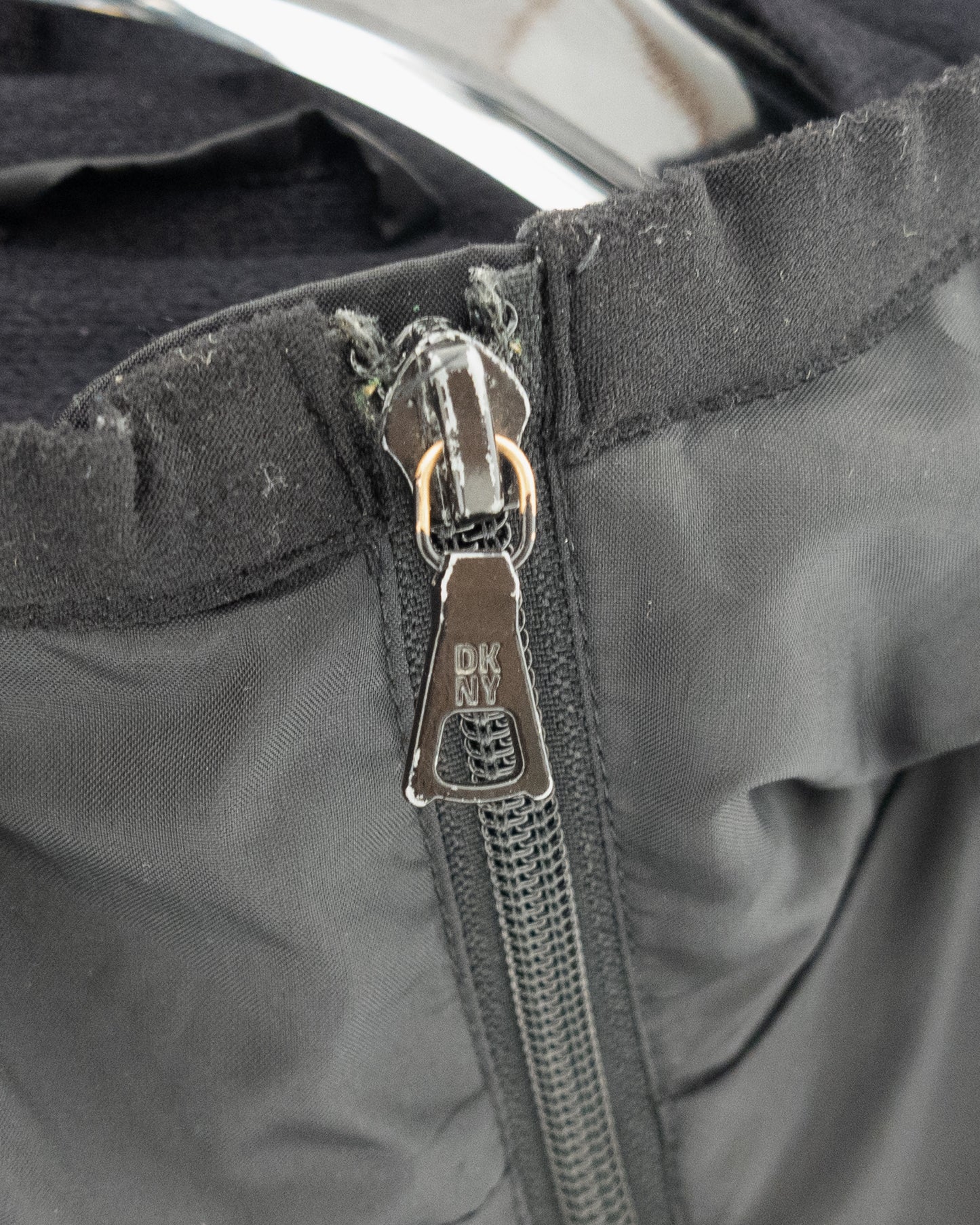 'DNKY' nylon hooded jacket